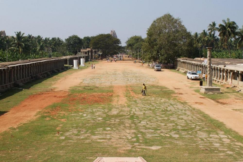 Hampi Bazaar or Virupaksha Bazaar